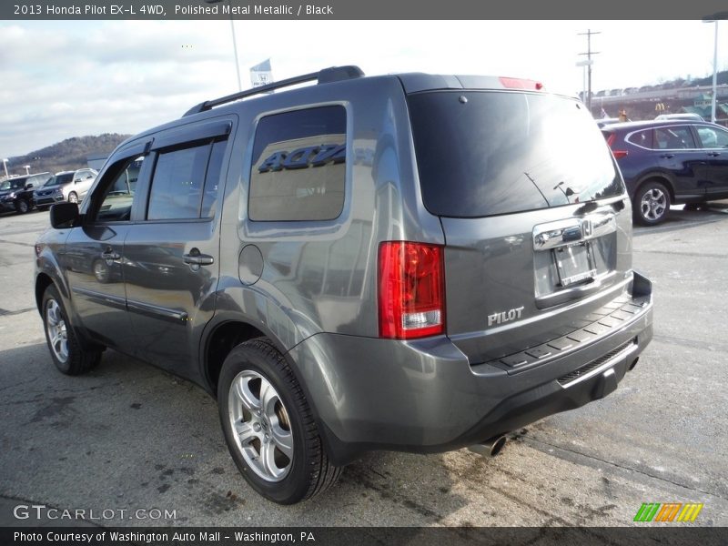 Polished Metal Metallic / Black 2013 Honda Pilot EX-L 4WD