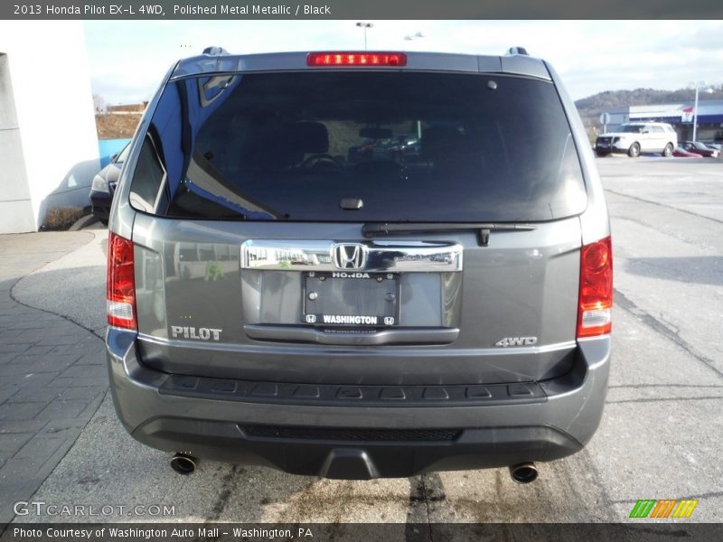 Polished Metal Metallic / Black 2013 Honda Pilot EX-L 4WD
