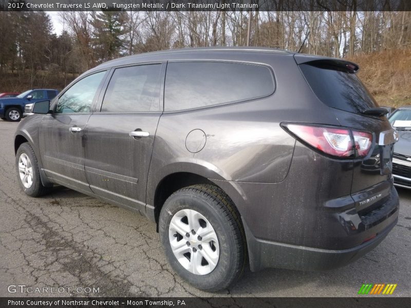 Tungsten Metallic / Dark Titanium/Light Titanium 2017 Chevrolet Traverse LS AWD