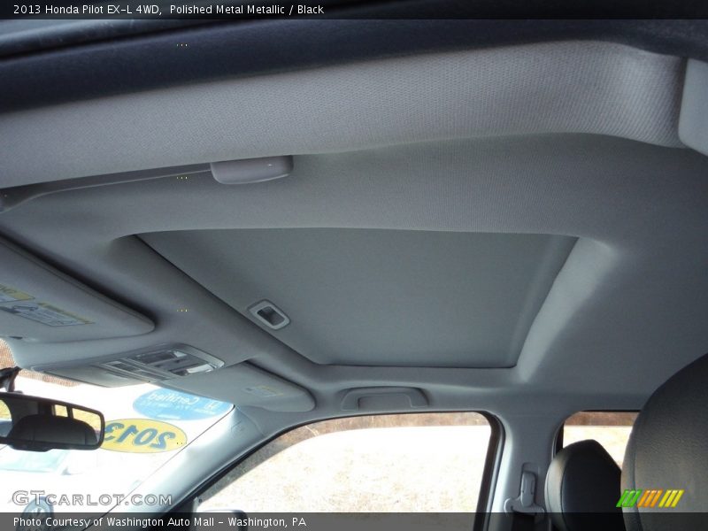 Polished Metal Metallic / Black 2013 Honda Pilot EX-L 4WD