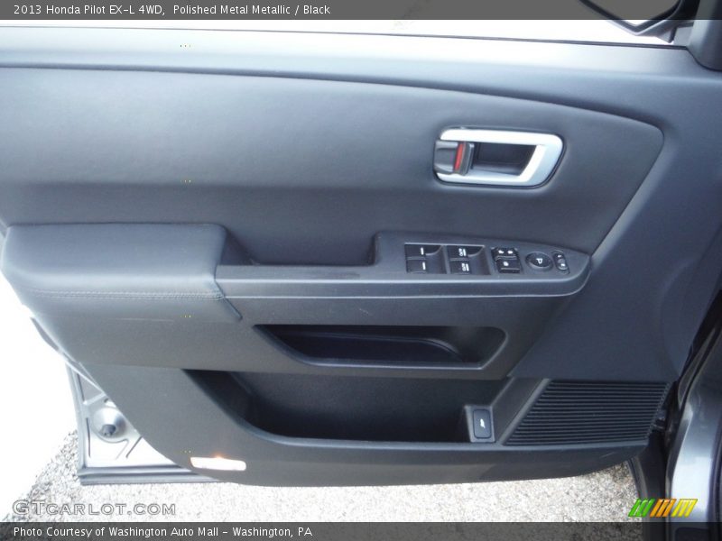 Polished Metal Metallic / Black 2013 Honda Pilot EX-L 4WD