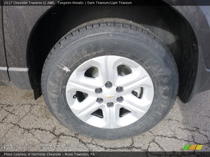 Tungsten Metallic / Dark Titanium/Light Titanium 2017 Chevrolet Traverse LS AWD