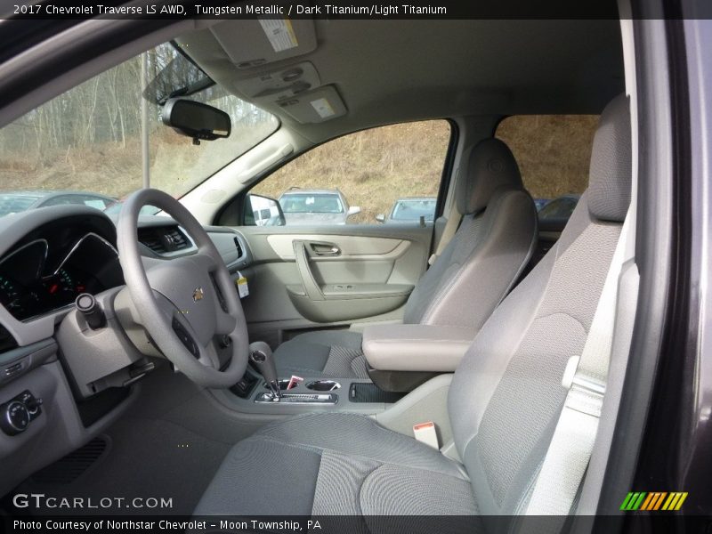 Tungsten Metallic / Dark Titanium/Light Titanium 2017 Chevrolet Traverse LS AWD