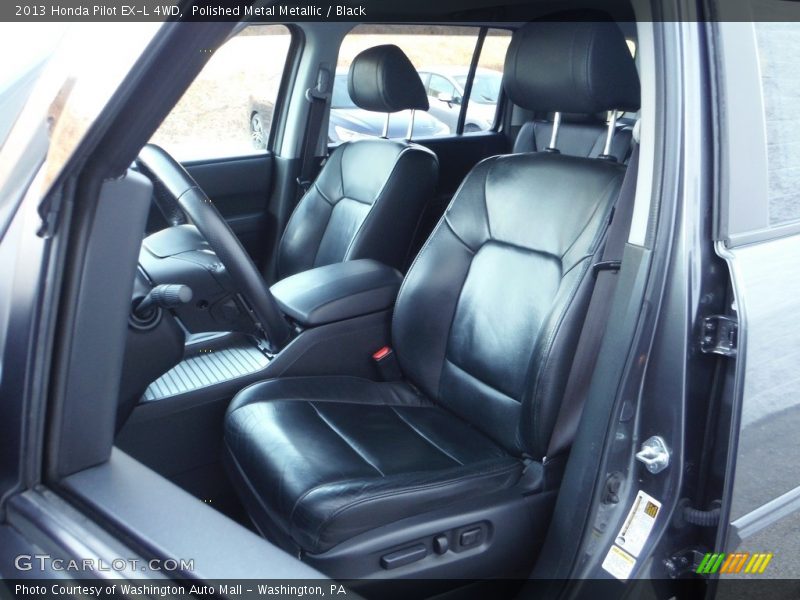 Polished Metal Metallic / Black 2013 Honda Pilot EX-L 4WD