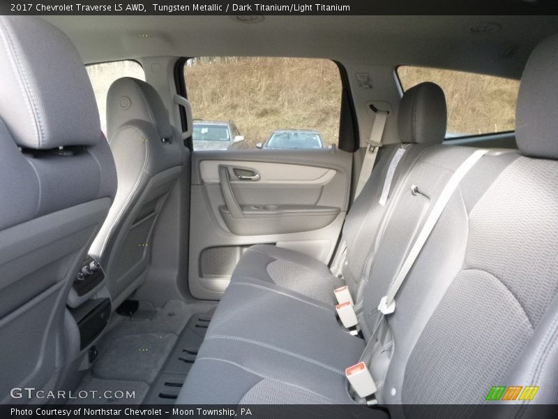 Tungsten Metallic / Dark Titanium/Light Titanium 2017 Chevrolet Traverse LS AWD