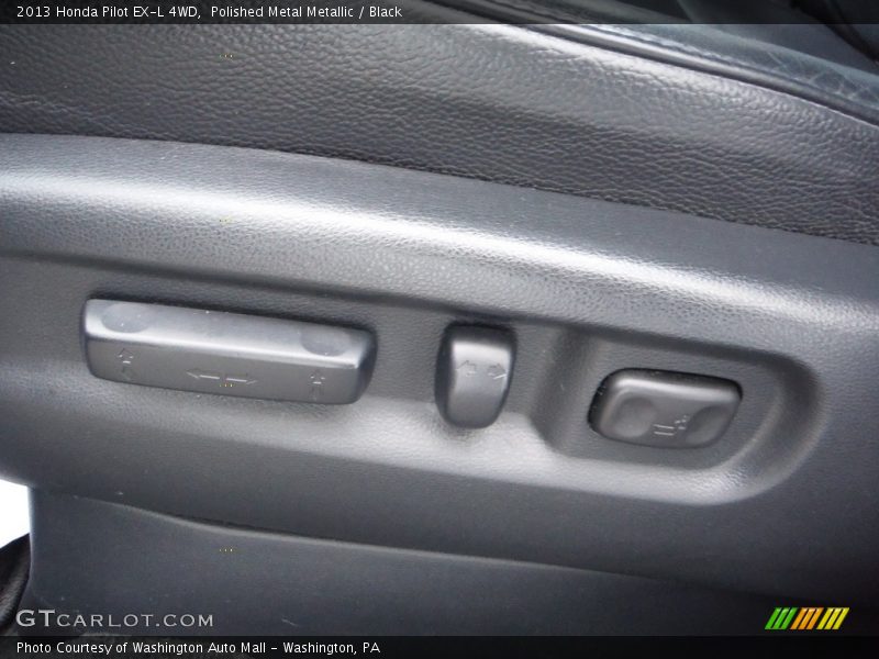 Polished Metal Metallic / Black 2013 Honda Pilot EX-L 4WD