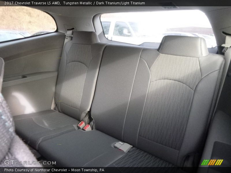 Tungsten Metallic / Dark Titanium/Light Titanium 2017 Chevrolet Traverse LS AWD