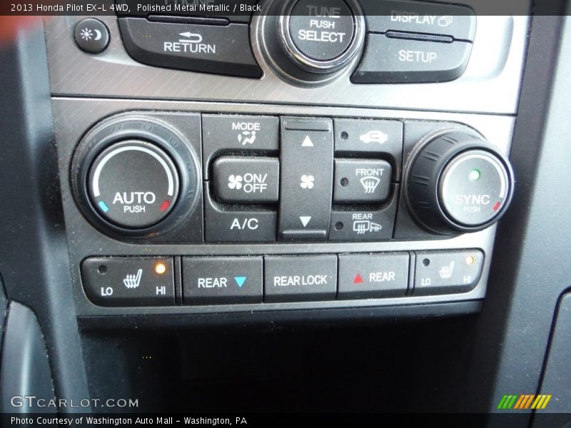 Polished Metal Metallic / Black 2013 Honda Pilot EX-L 4WD
