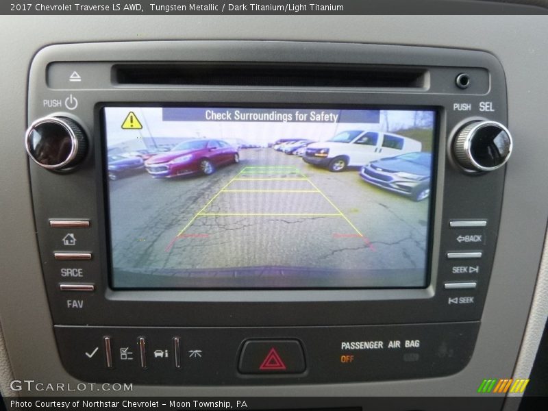 Tungsten Metallic / Dark Titanium/Light Titanium 2017 Chevrolet Traverse LS AWD