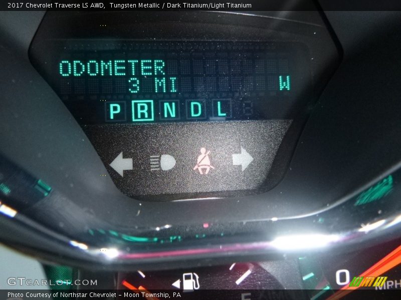 Tungsten Metallic / Dark Titanium/Light Titanium 2017 Chevrolet Traverse LS AWD