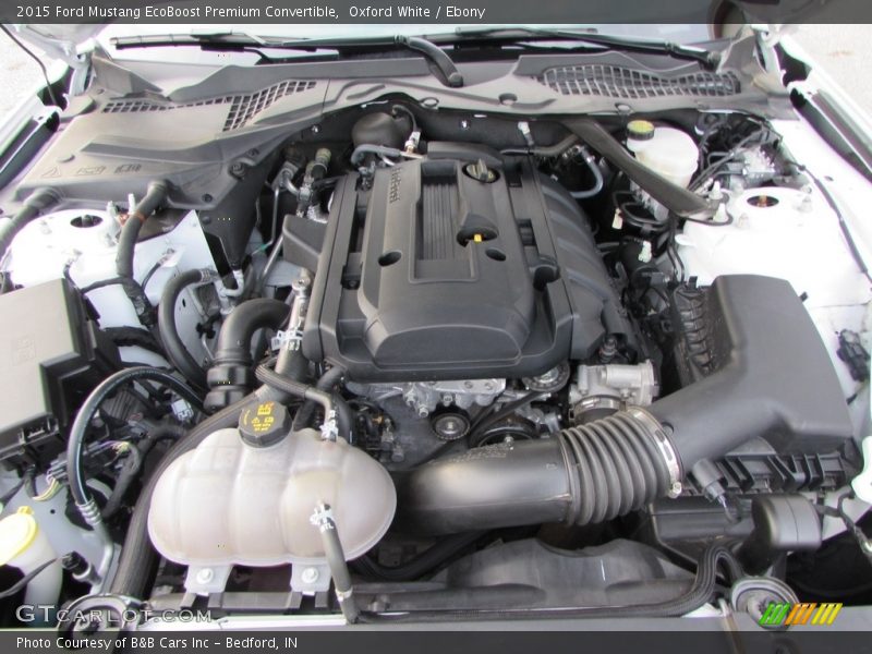 Oxford White / Ebony 2015 Ford Mustang EcoBoost Premium Convertible