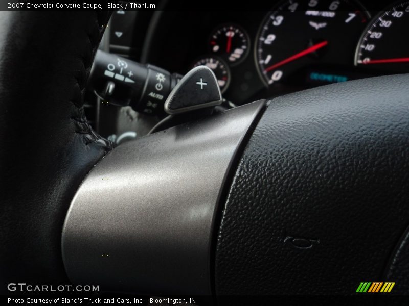 Black / Titanium 2007 Chevrolet Corvette Coupe