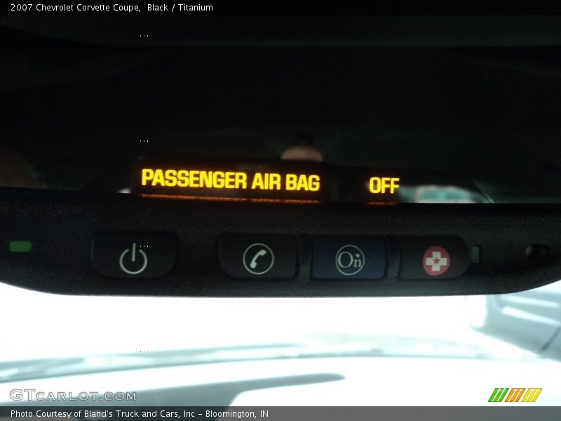 Black / Titanium 2007 Chevrolet Corvette Coupe