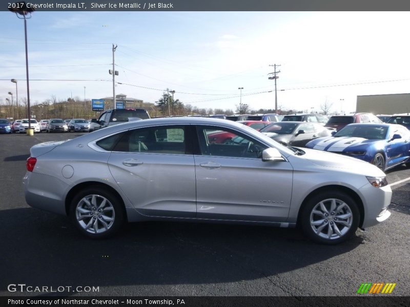 Silver Ice Metallic / Jet Black 2017 Chevrolet Impala LT