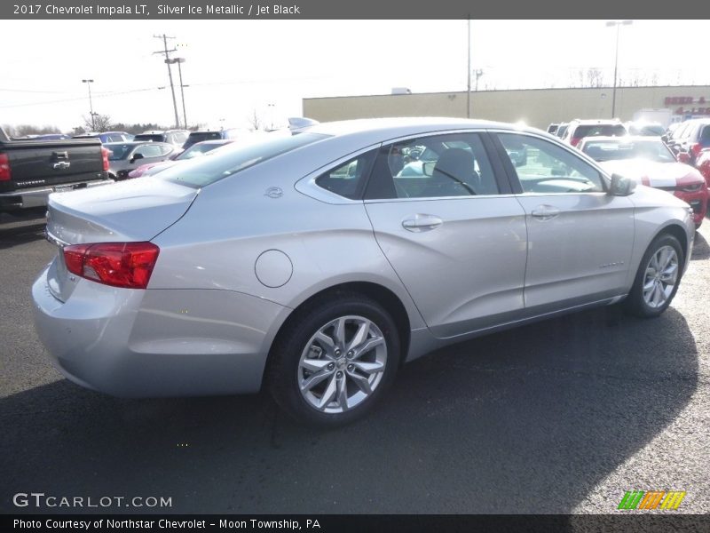 Silver Ice Metallic / Jet Black 2017 Chevrolet Impala LT
