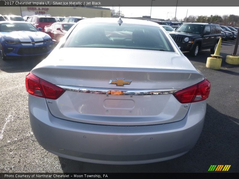 Silver Ice Metallic / Jet Black 2017 Chevrolet Impala LT