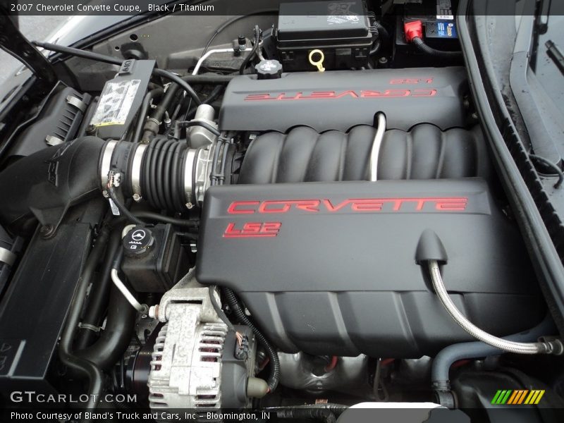 Black / Titanium 2007 Chevrolet Corvette Coupe
