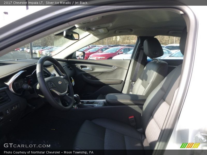 Silver Ice Metallic / Jet Black 2017 Chevrolet Impala LT
