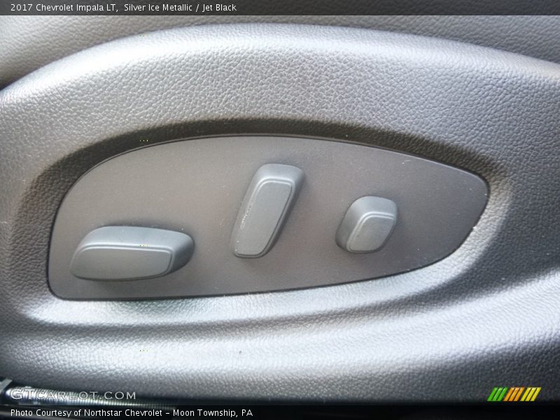 Silver Ice Metallic / Jet Black 2017 Chevrolet Impala LT