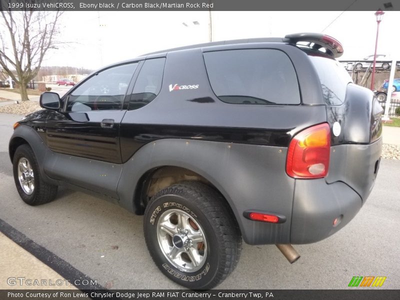 Ebony black / Carbon Black/Martian Rock Red 1999 Isuzu VehiCROSS