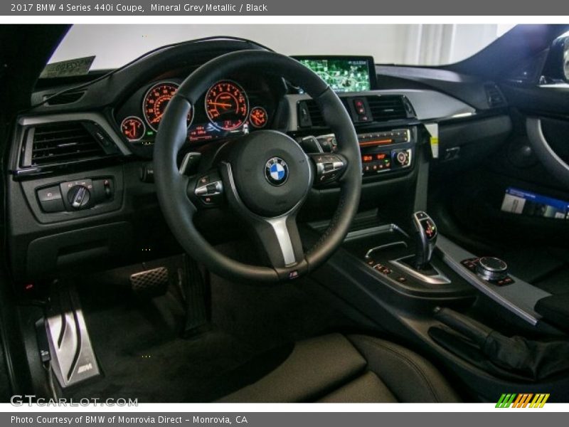 Mineral Grey Metallic / Black 2017 BMW 4 Series 440i Coupe