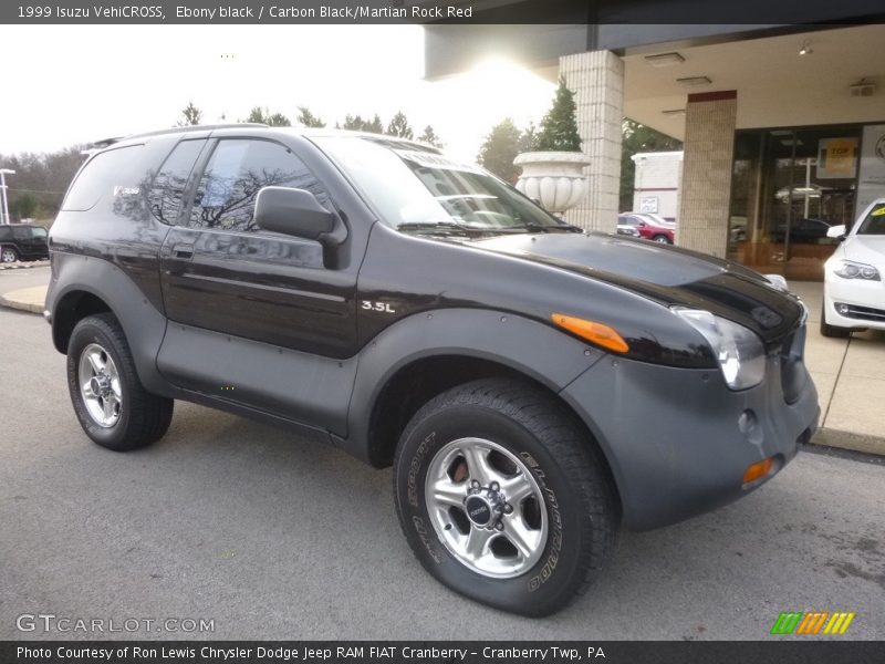 Ebony black / Carbon Black/Martian Rock Red 1999 Isuzu VehiCROSS