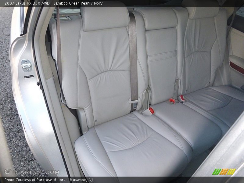 Bamboo Green Pearl / Ivory 2007 Lexus RX 350 AWD