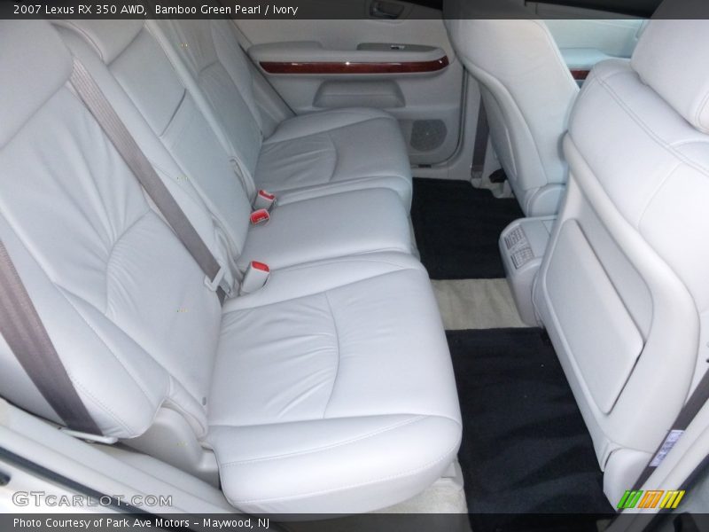 Bamboo Green Pearl / Ivory 2007 Lexus RX 350 AWD