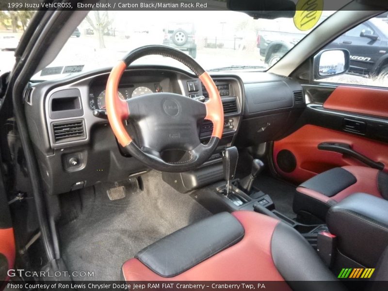 1999 VehiCROSS  Carbon Black/Martian Rock Red Interior