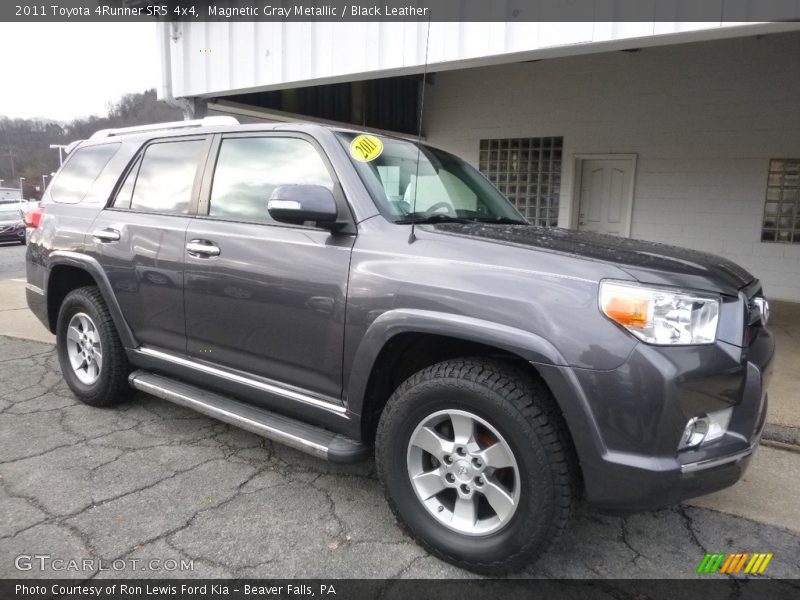 Magnetic Gray Metallic / Black Leather 2011 Toyota 4Runner SR5 4x4