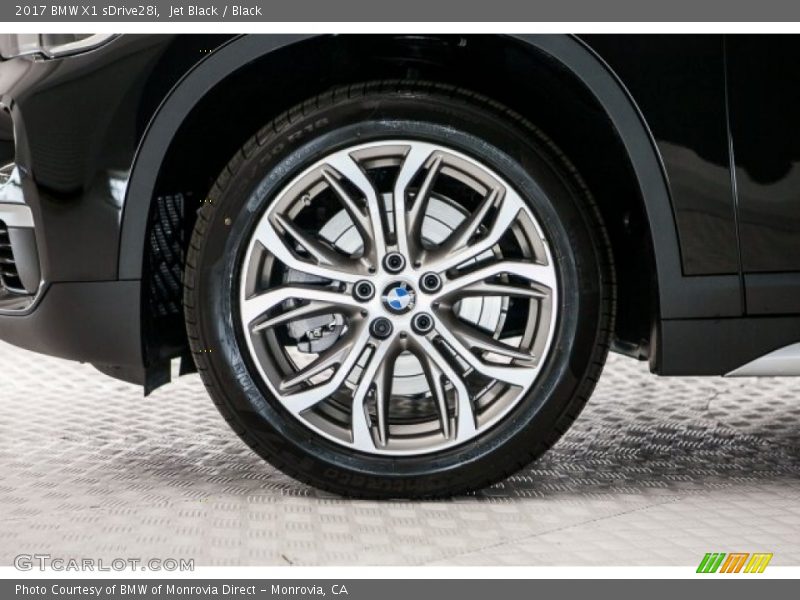 Jet Black / Black 2017 BMW X1 sDrive28i