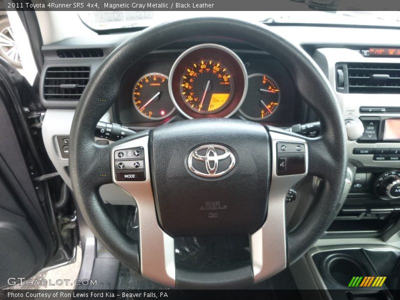 Magnetic Gray Metallic / Black Leather 2011 Toyota 4Runner SR5 4x4