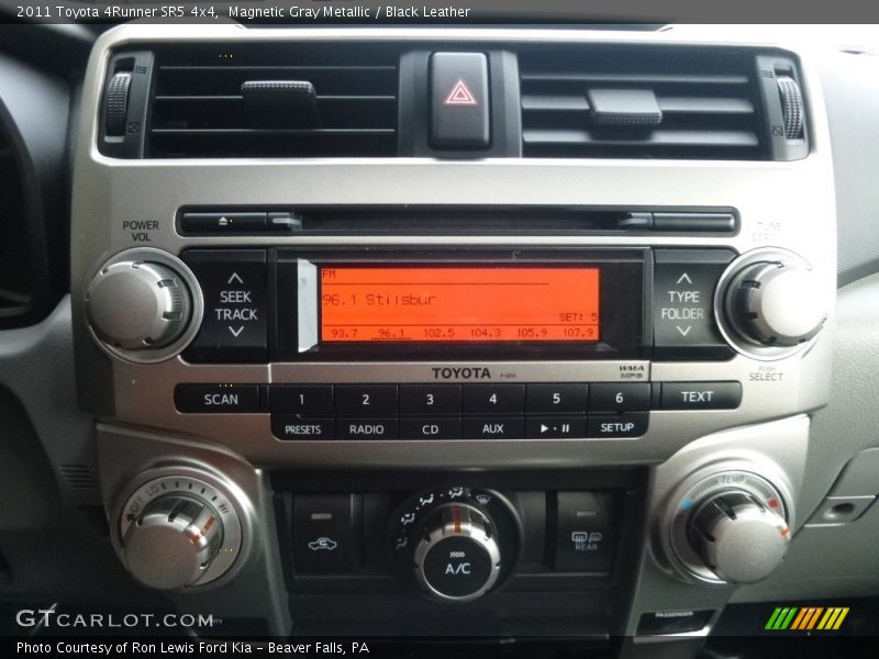 Magnetic Gray Metallic / Black Leather 2011 Toyota 4Runner SR5 4x4