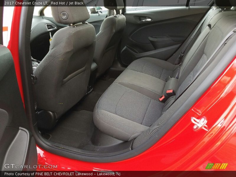 Red Hot / Jet Black 2017 Chevrolet Cruze LT
