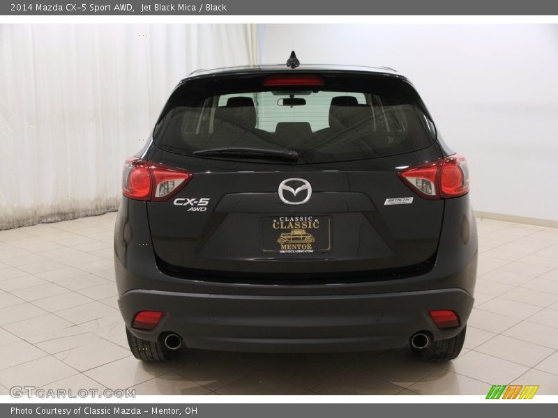 Jet Black Mica / Black 2014 Mazda CX-5 Sport AWD