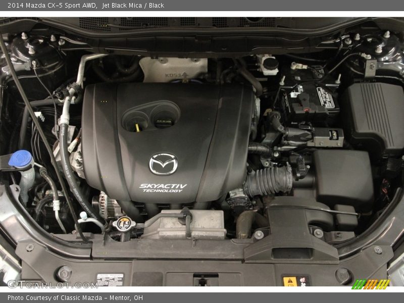 Jet Black Mica / Black 2014 Mazda CX-5 Sport AWD