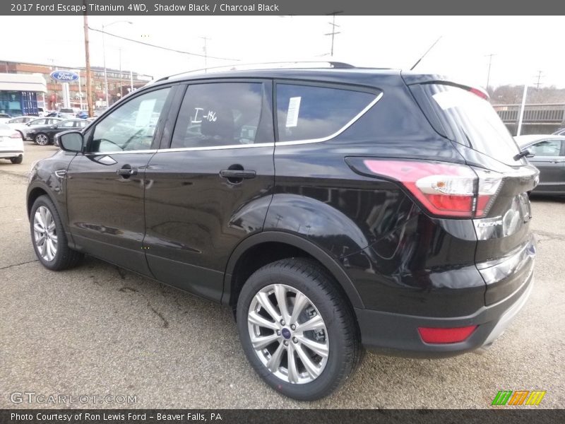Shadow Black / Charcoal Black 2017 Ford Escape Titanium 4WD
