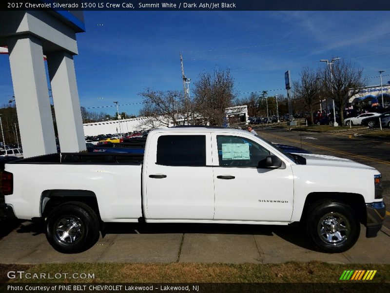 Summit White / Dark Ash/Jet Black 2017 Chevrolet Silverado 1500 LS Crew Cab