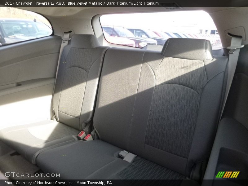Blue Velvet Metallic / Dark Titanium/Light Titanium 2017 Chevrolet Traverse LS AWD