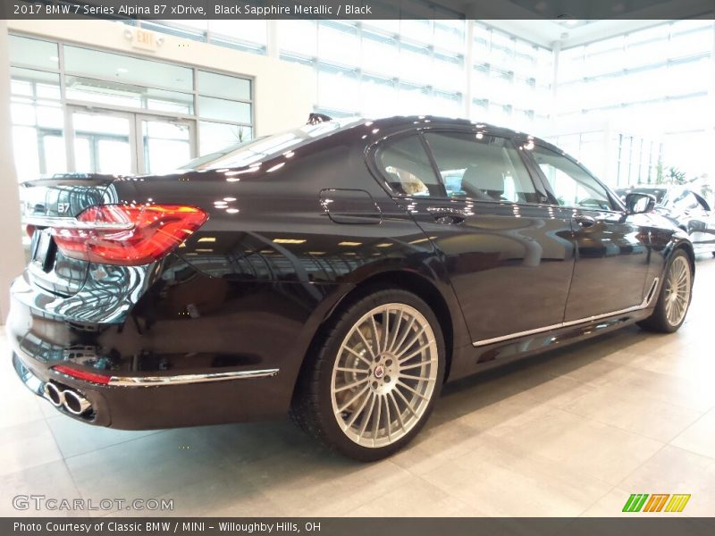 Black Sapphire Metallic / Black 2017 BMW 7 Series Alpina B7 xDrive