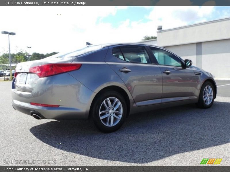 Satin Metal Metallic / Beige 2013 Kia Optima LX