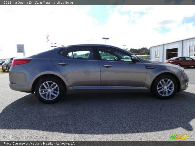 Satin Metal Metallic / Beige 2013 Kia Optima LX
