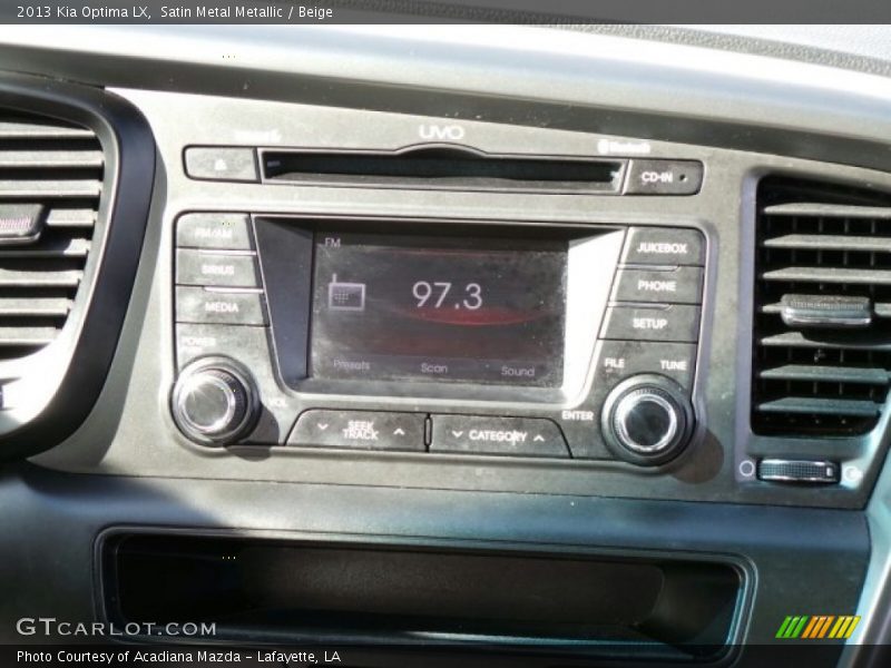 Satin Metal Metallic / Beige 2013 Kia Optima LX
