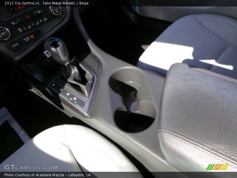 Satin Metal Metallic / Beige 2013 Kia Optima LX