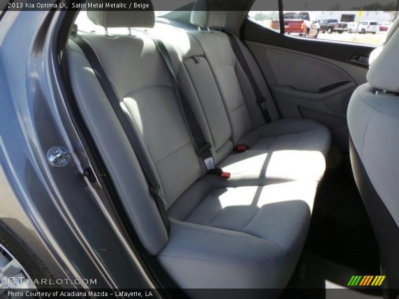 Satin Metal Metallic / Beige 2013 Kia Optima LX