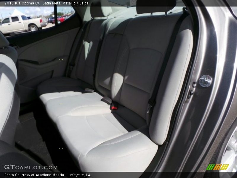 Satin Metal Metallic / Beige 2013 Kia Optima LX