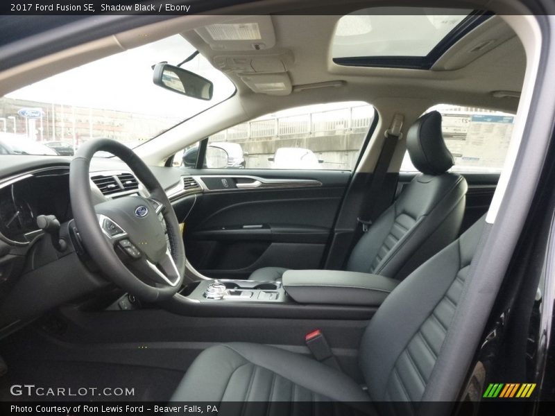 Shadow Black / Ebony 2017 Ford Fusion SE