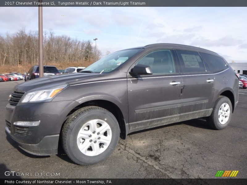 Tungsten Metallic / Dark Titanium/Light Titanium 2017 Chevrolet Traverse LS