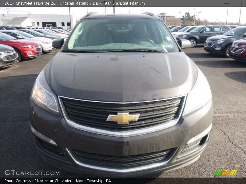 Tungsten Metallic / Dark Titanium/Light Titanium 2017 Chevrolet Traverse LS