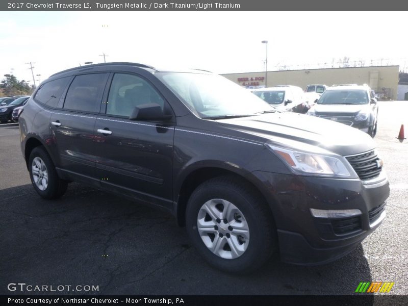 Tungsten Metallic / Dark Titanium/Light Titanium 2017 Chevrolet Traverse LS